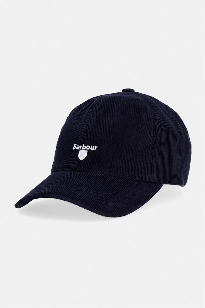Barbour Бейзболна шапка мъжка памучна Bayfield тъмносиня MHA0932