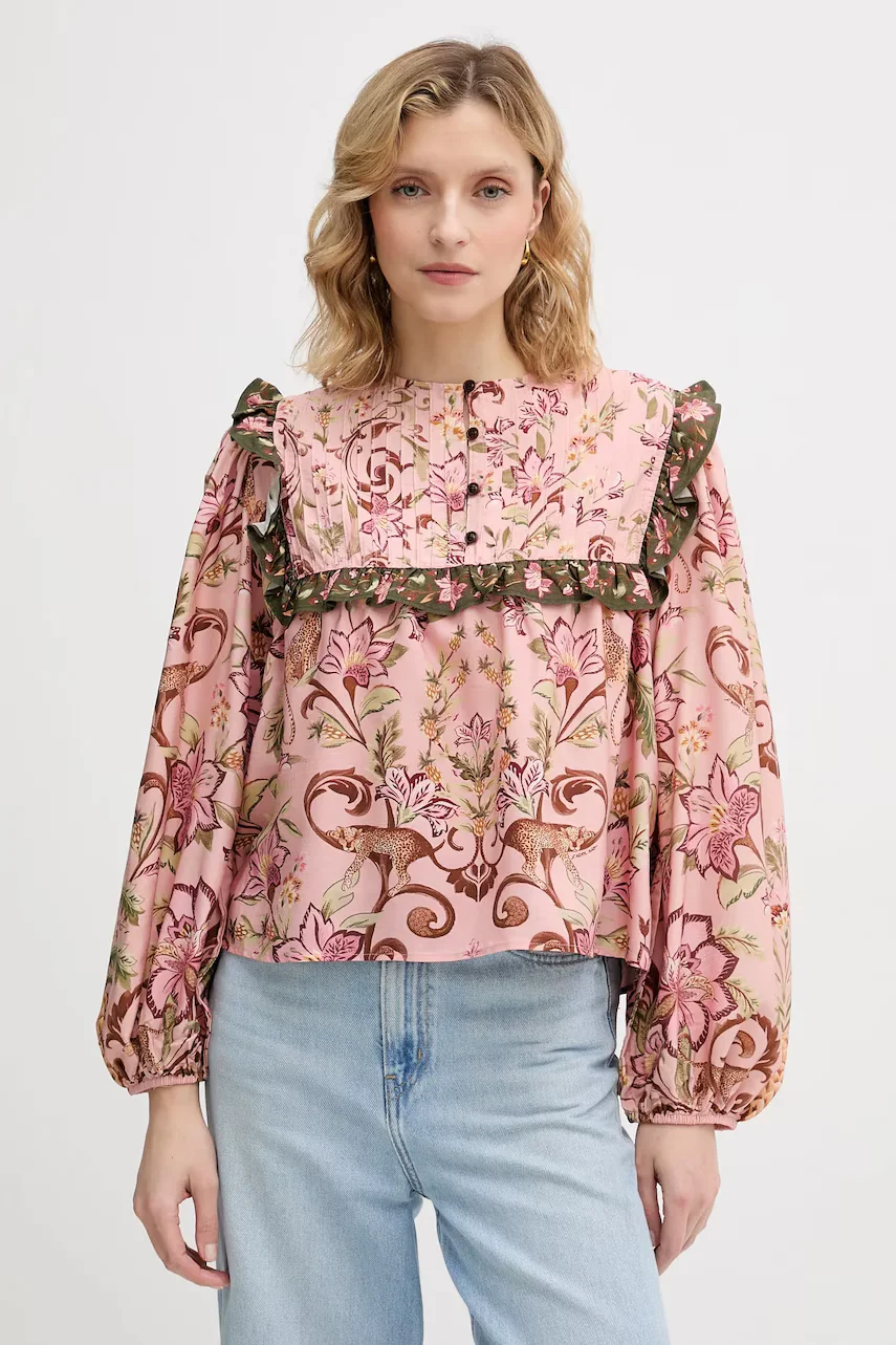 Barbour Блуза x Farm Rio