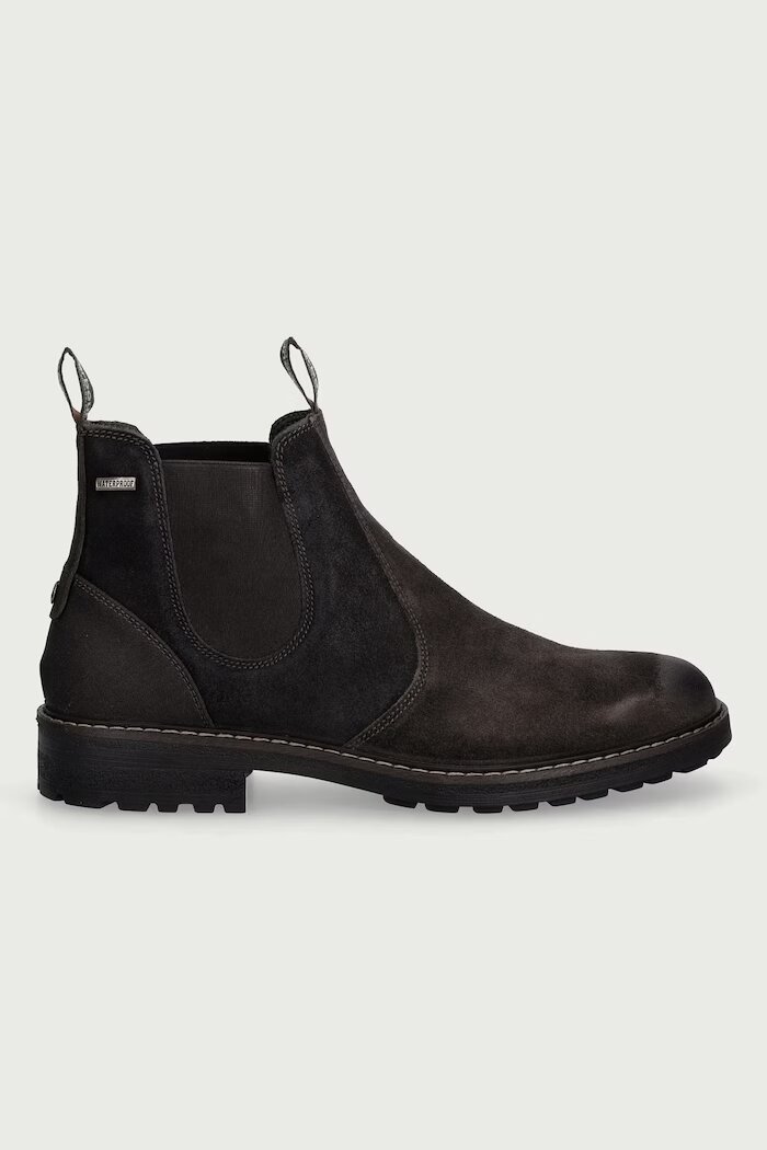 Barbour боти челси мъжки от велур Embleton кафяви MFO0852BR94