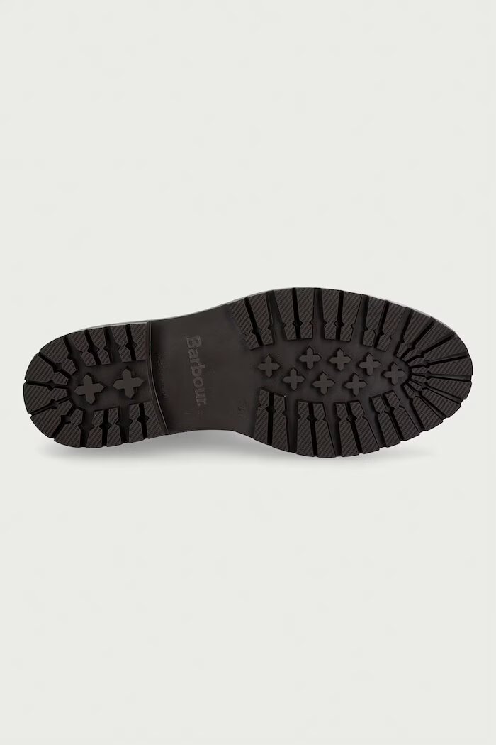 Barbour боти челси с равна подметка дамски от кожа Evie кафяви LFO0811BR51