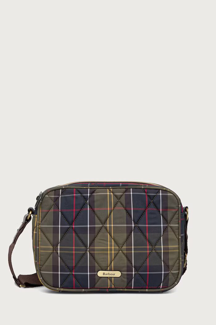 Barbour чанта crossbody дамска зелена LBA0432