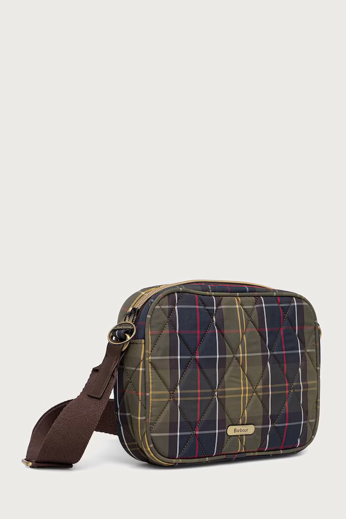 Barbour чанта crossbody дамска зелена LBA0432