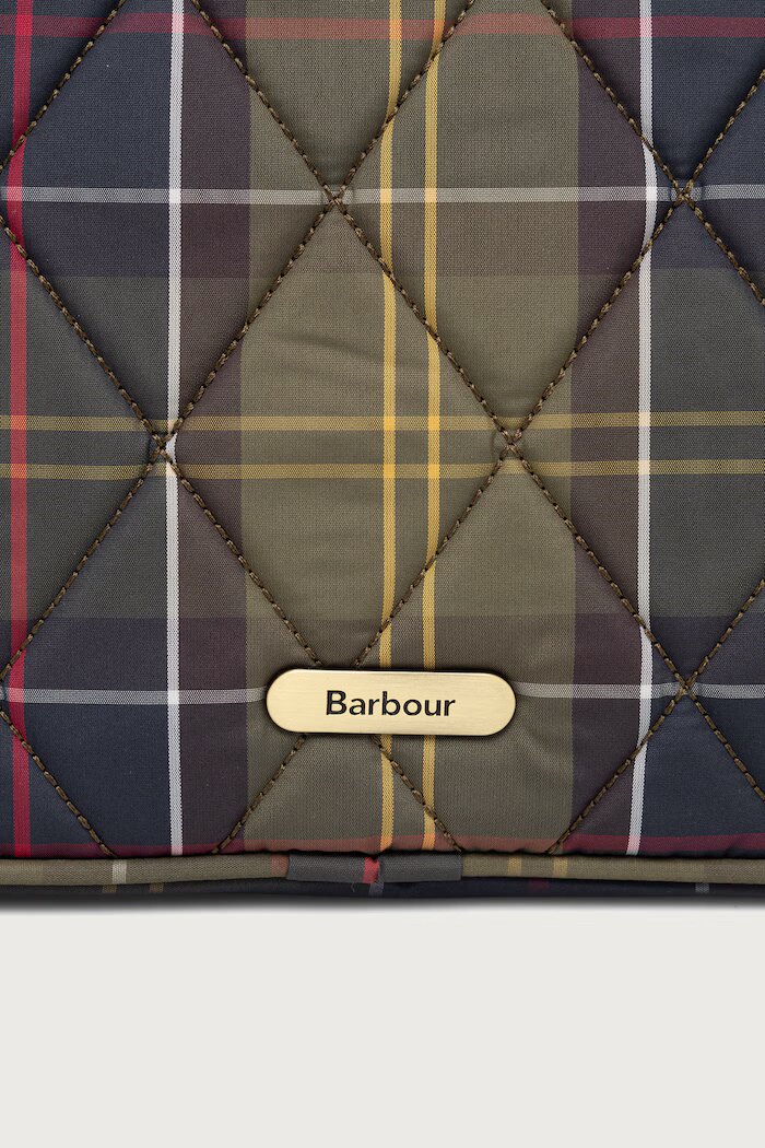 Barbour чанта crossbody дамска зелена LBA0432