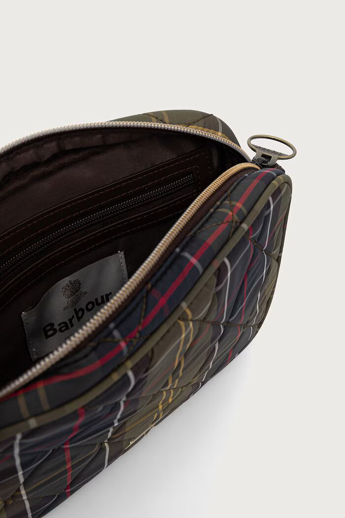 Barbour чанта crossbody дамска зелена LBA0432