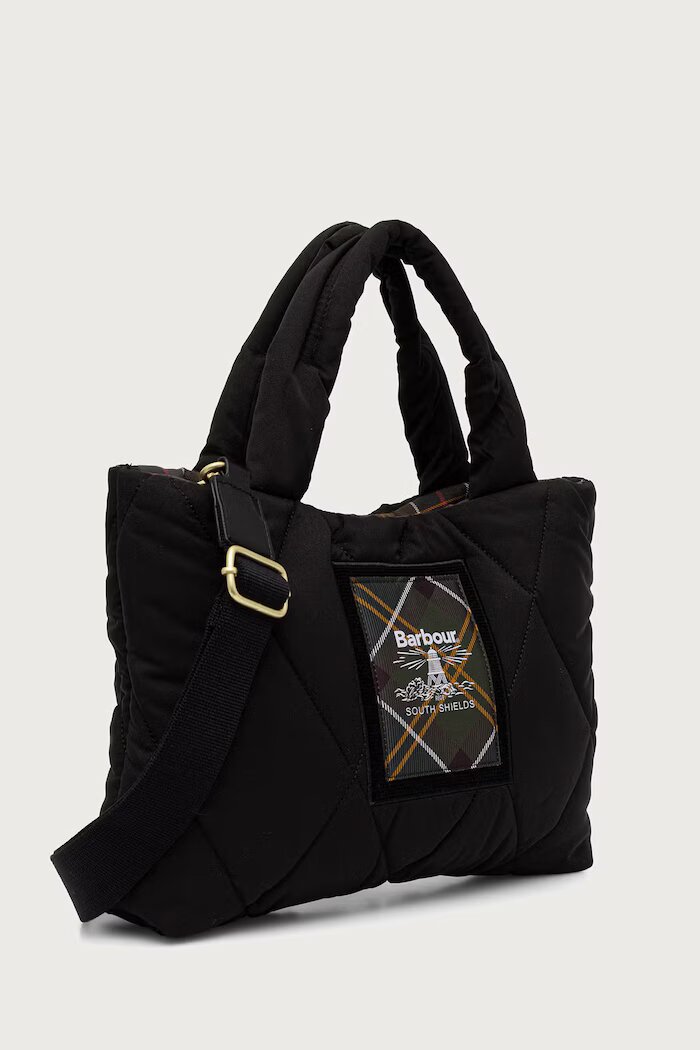 Barbour чанта tote дамска черна LBA0551