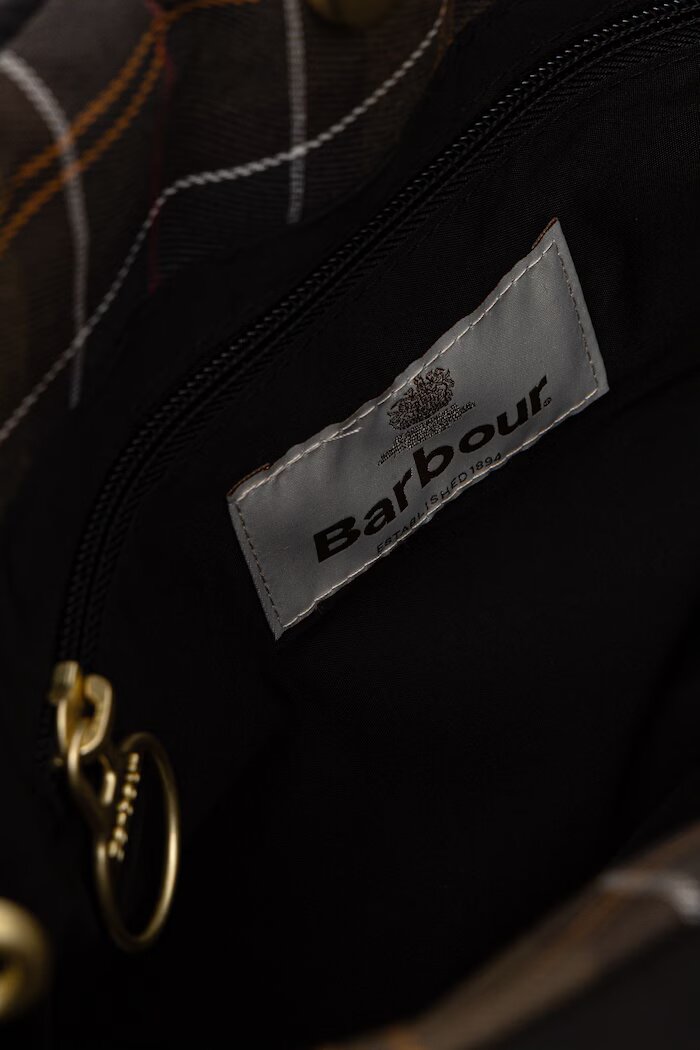 Barbour чанта tote дамска черна LBA0551
