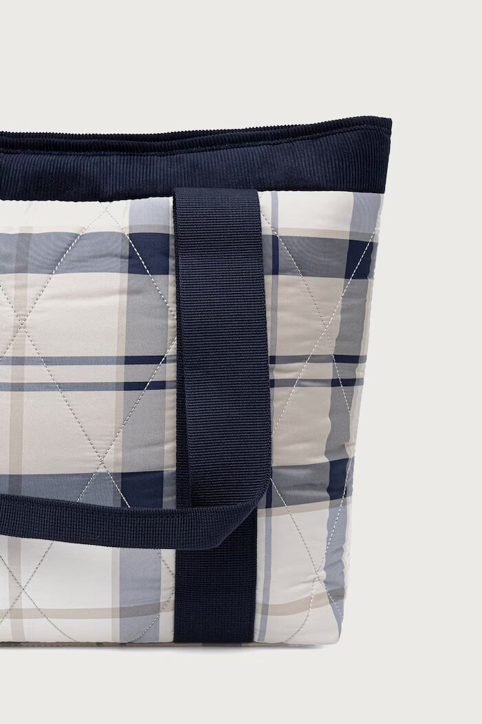 Barbour чанта tote дамска Healy тъмносиня LBA0433