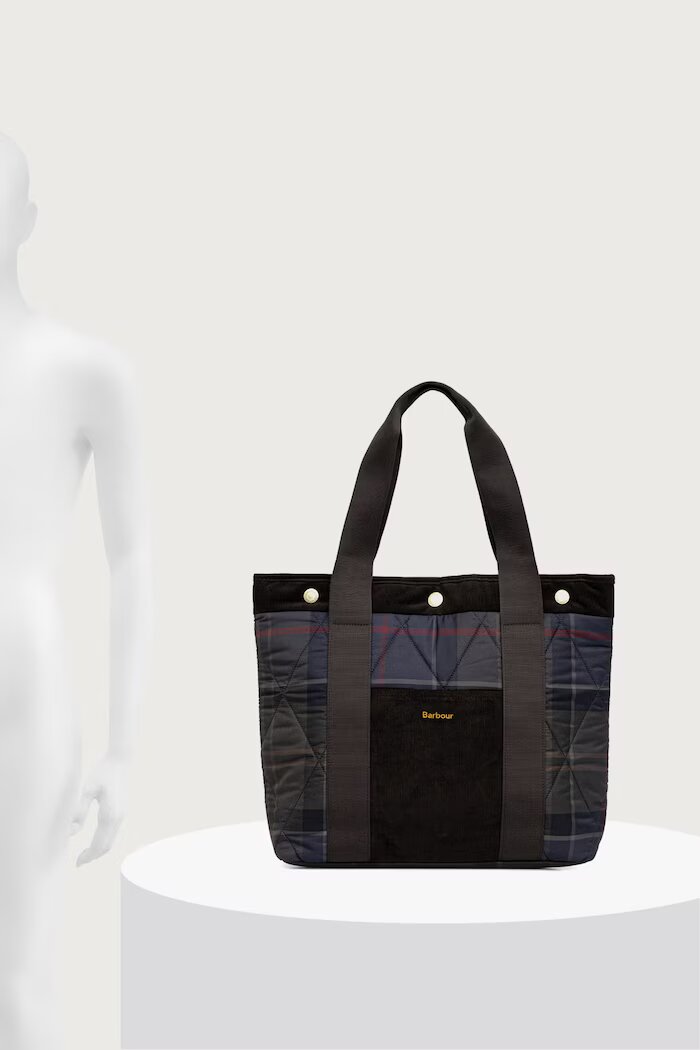 Barbour чанта tote дамска тъмносиня LBA0589