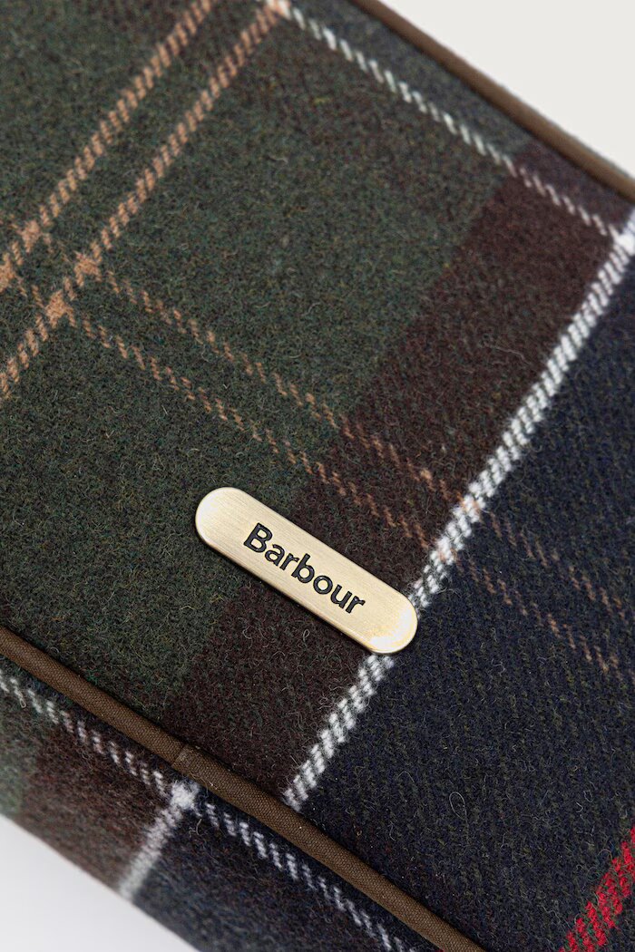 Barbour чанта за кръста дамска с вълна зелена LBA0543