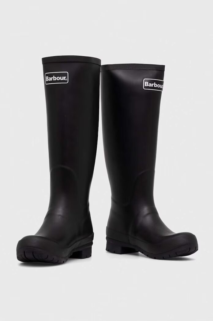 Barbour Гумени ботуши Abbey в черно LRF0083BK11