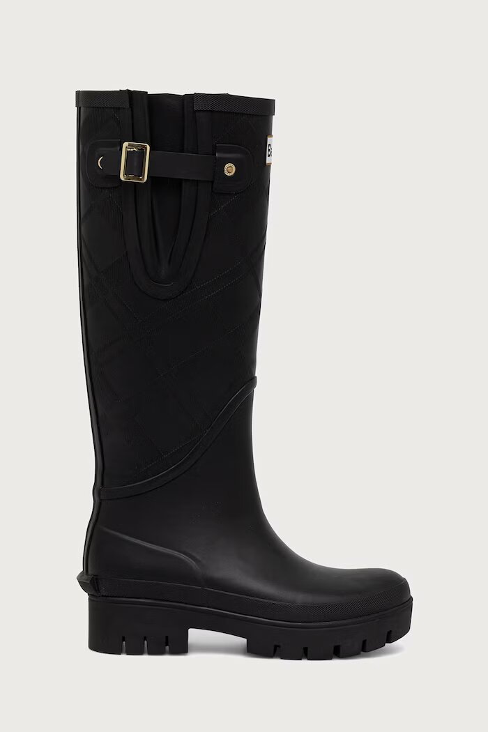 Barbour гумени ботуши дамски Leighton черни LRF0143BK11