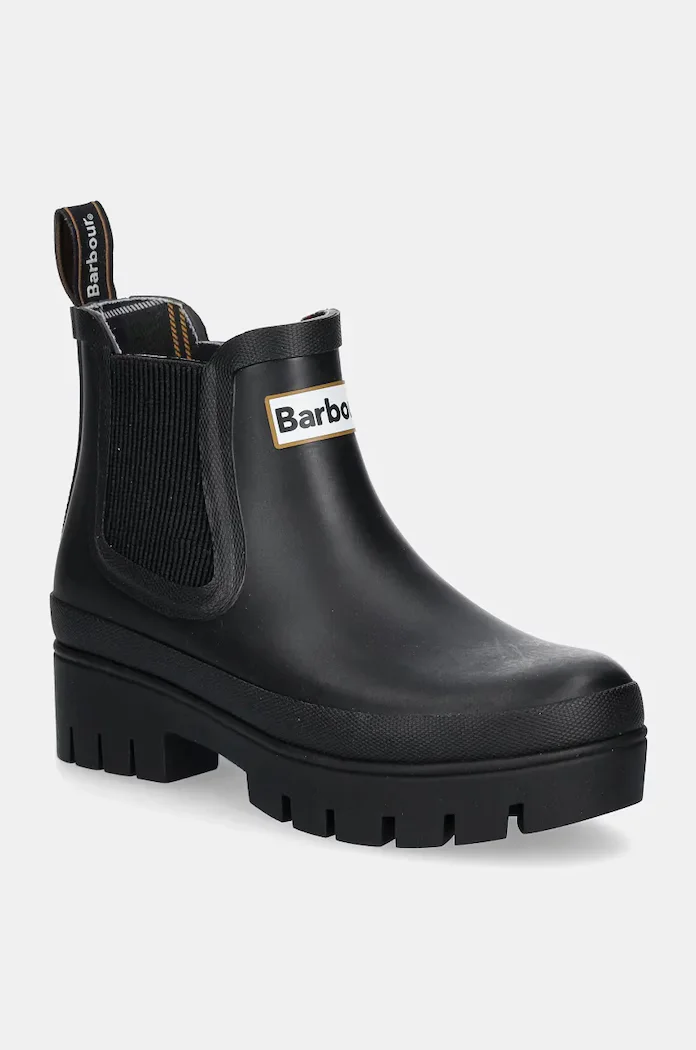 Barbour Гумени ботуши Halton в черно LRF0100BK11