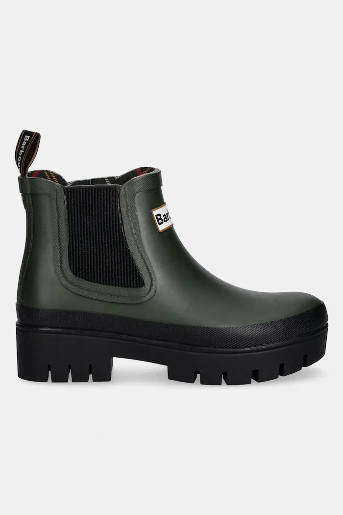 Barbour Гумени ботуши Halton в зелено LRF0100OL12