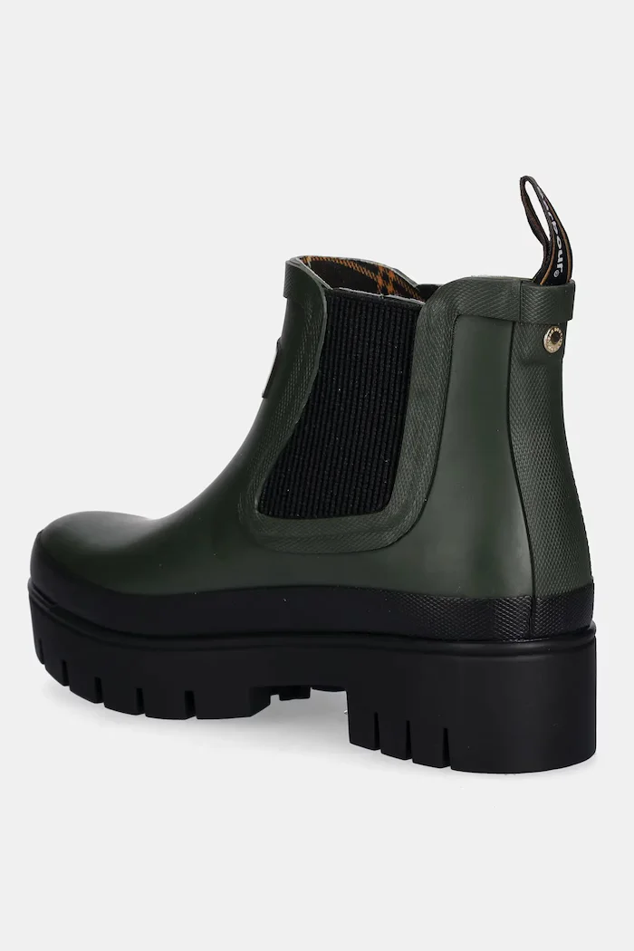 Barbour Гумени ботуши Halton в зелено LRF0100OL12