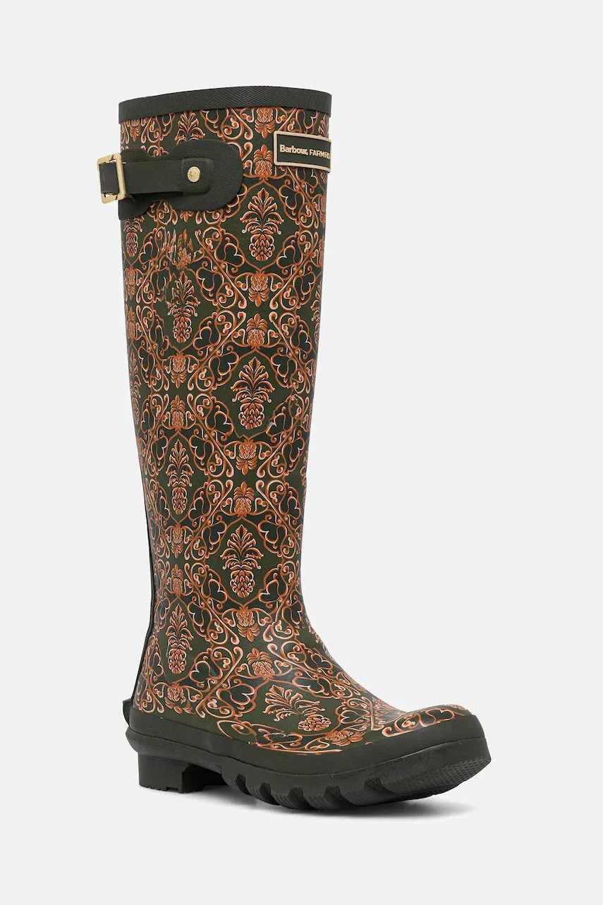 Barbour Гумени ботуши x Farm Rio Cami Wellington