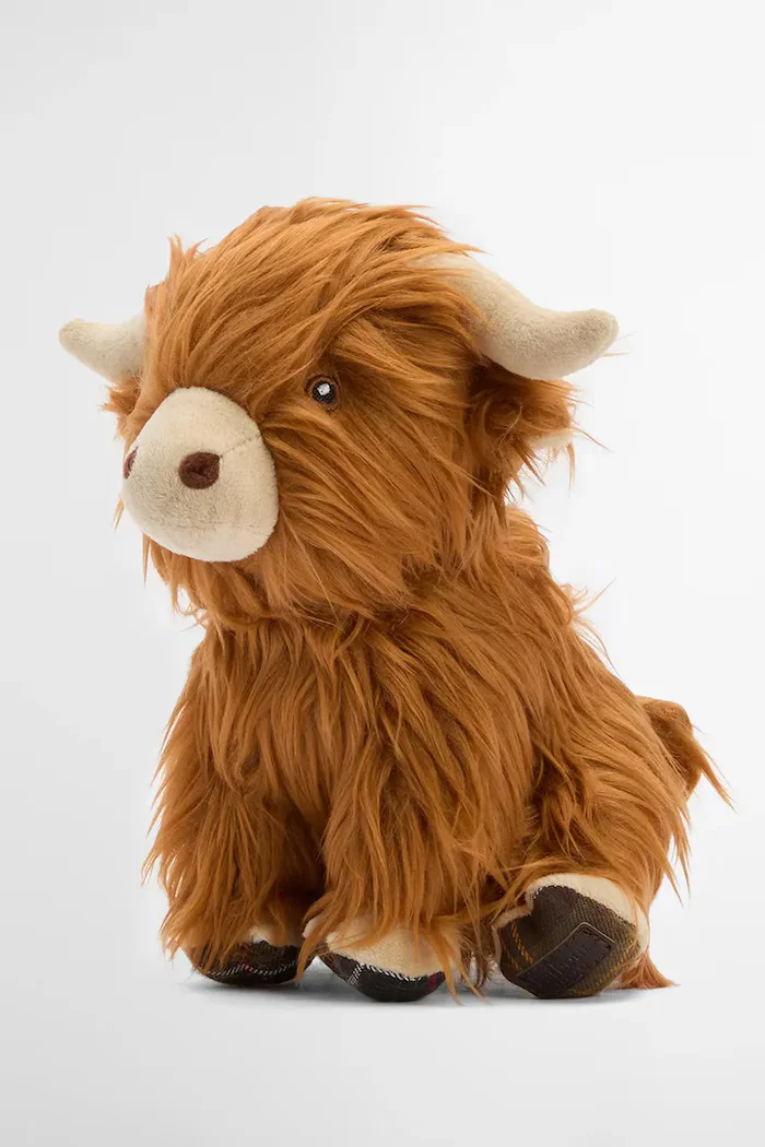 Barbour Играчка за куче Highland Cow Dog Toy 23 cm мнгооцветна