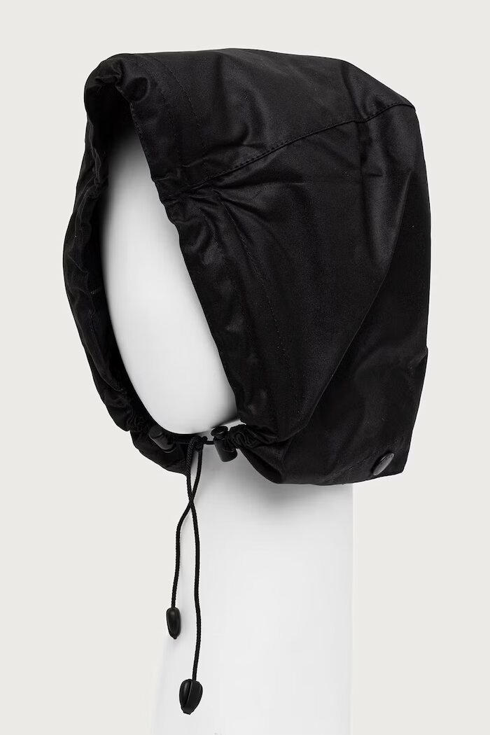 Barbour качулка мъжка от памук черна MHO0004