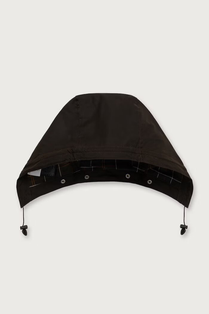 Barbour качулка мъжка от памук кафява MHO0003