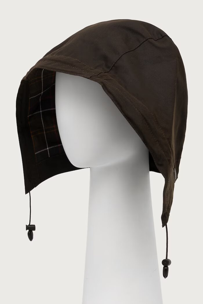 Barbour качулка мъжка от памук кафява MHO0003