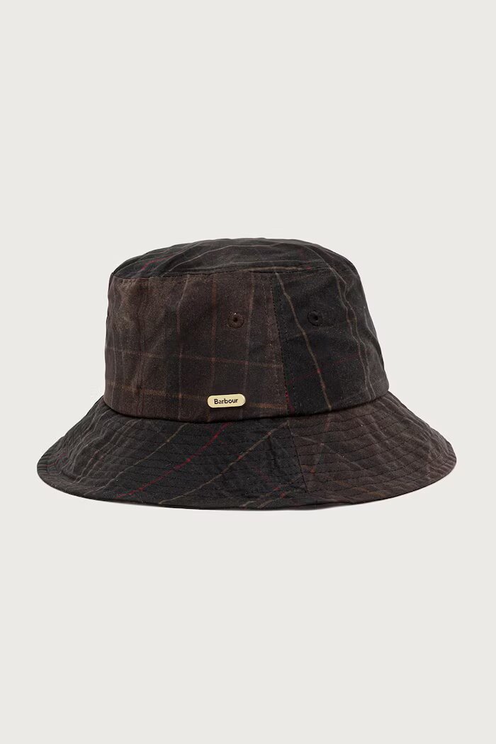 Barbour капела дамска от памук зелена LHA0657