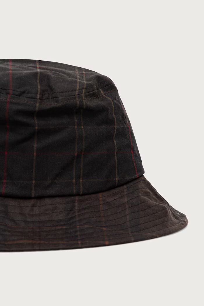 Barbour капела дамска от памук зелена LHA0657