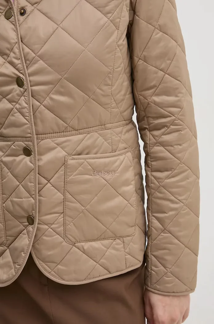 Barbour капитонирано яке дамско Deveron Quilt бежово LQU1012