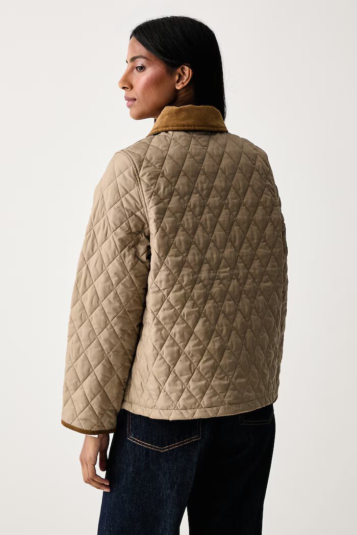 Barbour капитонирано яке дамско Liddesdale бежово LQU1851