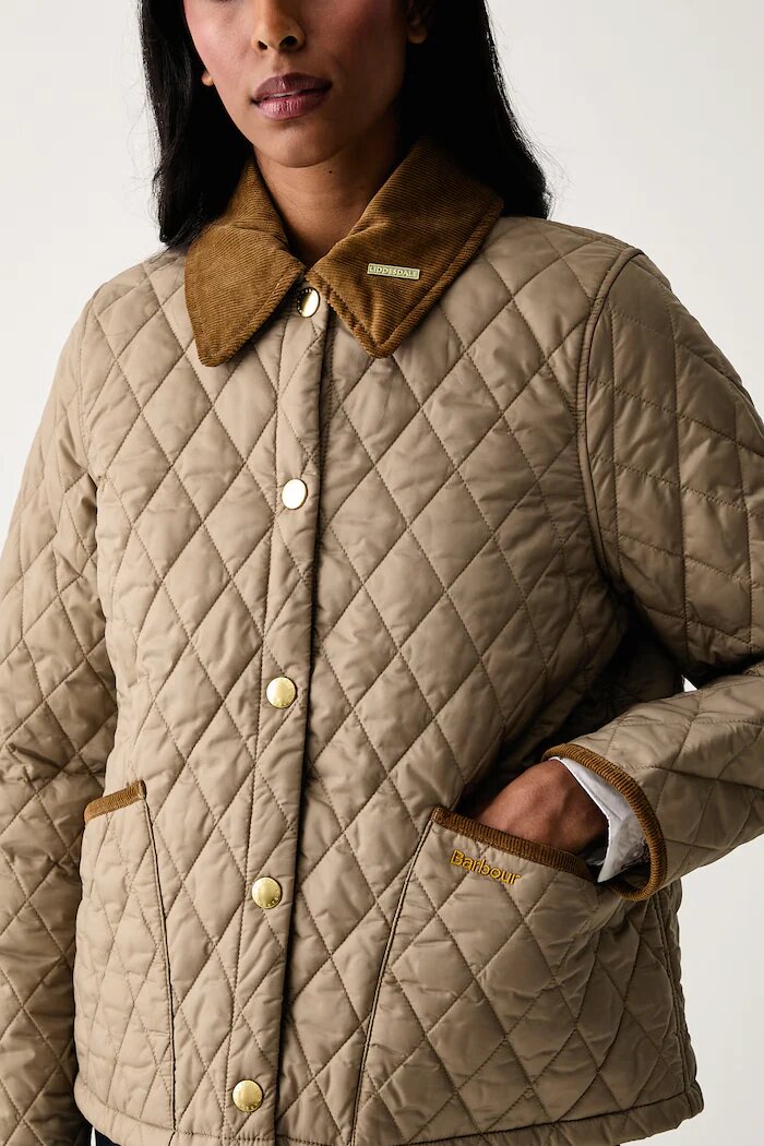 Barbour капитонирано яке дамско Liddesdale бежово LQU1851