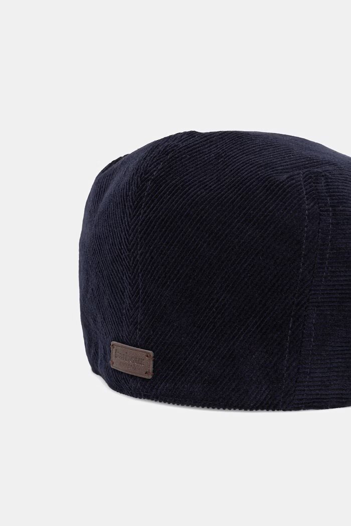 Barbour каскет мъжки от кадифе Bayfield тъмносин MHA0950