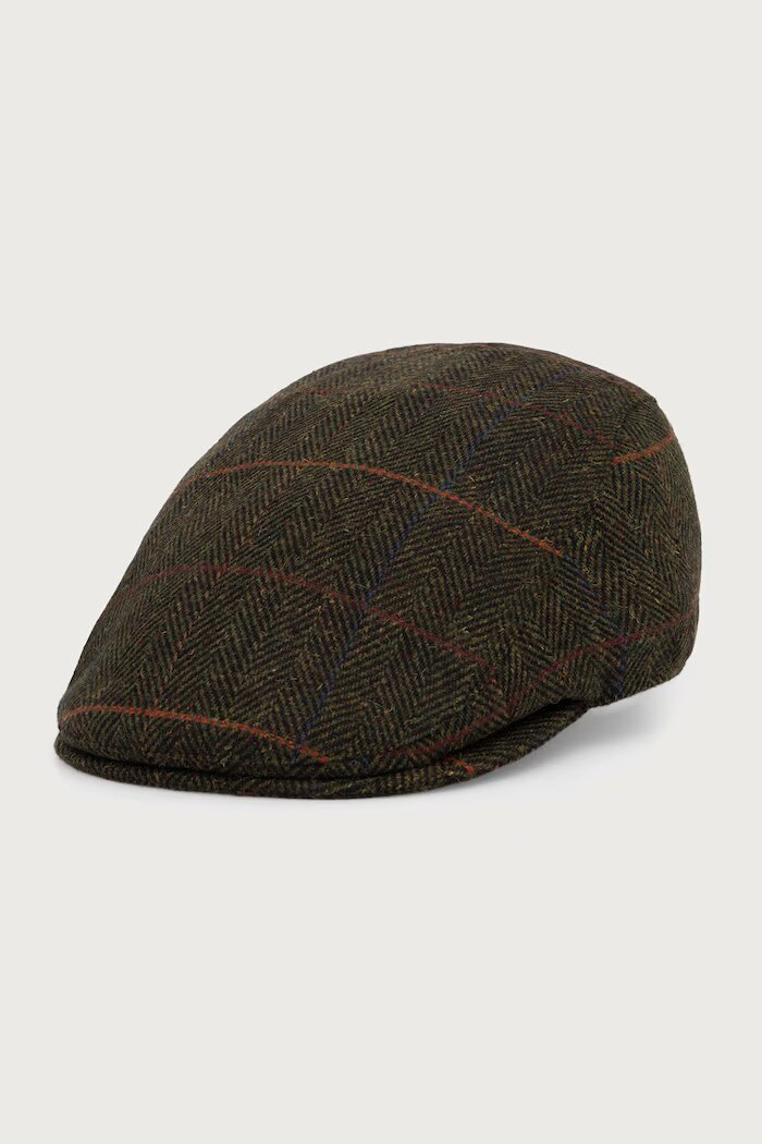 Barbour каскет мъжки с вълна зелен MHA0640