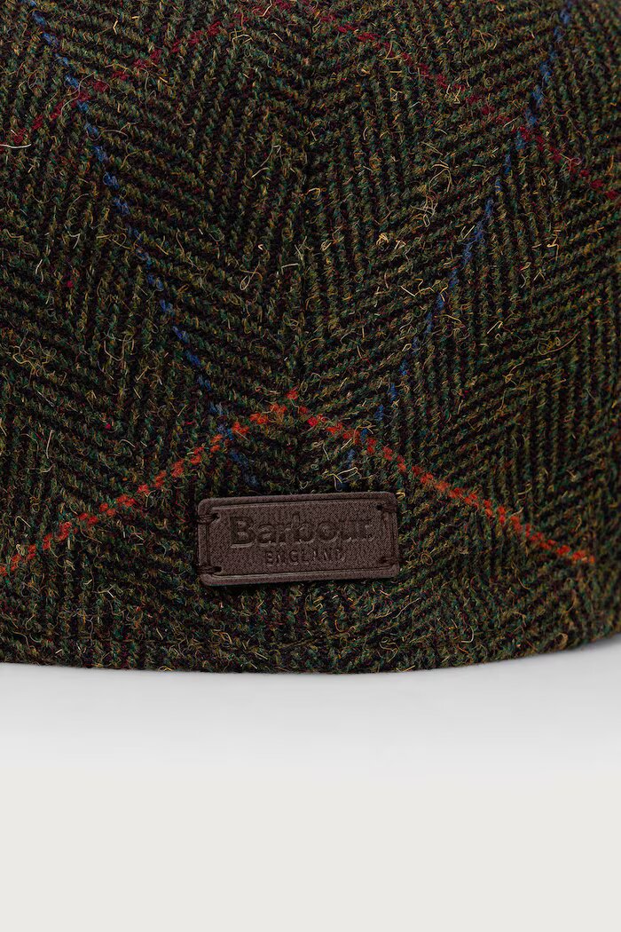 Barbour каскет мъжки с вълна зелен MHA0640