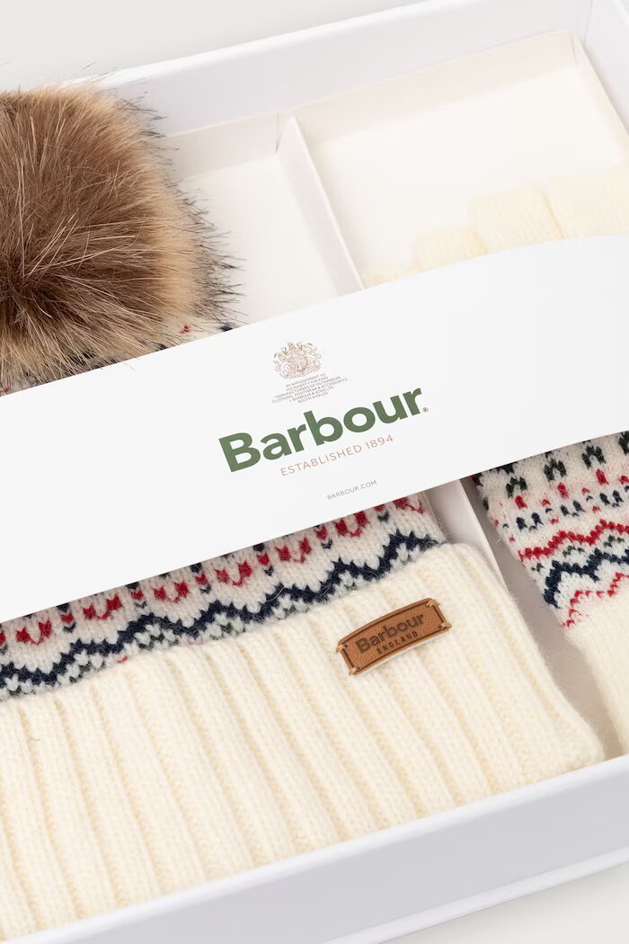 Barbour комплект дамски бежов LGS0109
