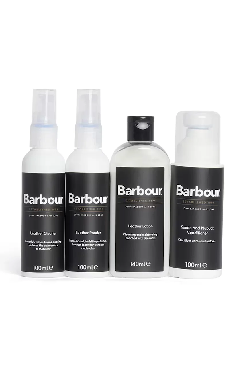 Barbour Комплект за грижа за обувките Leather Footwear Care Kit (3 броя)