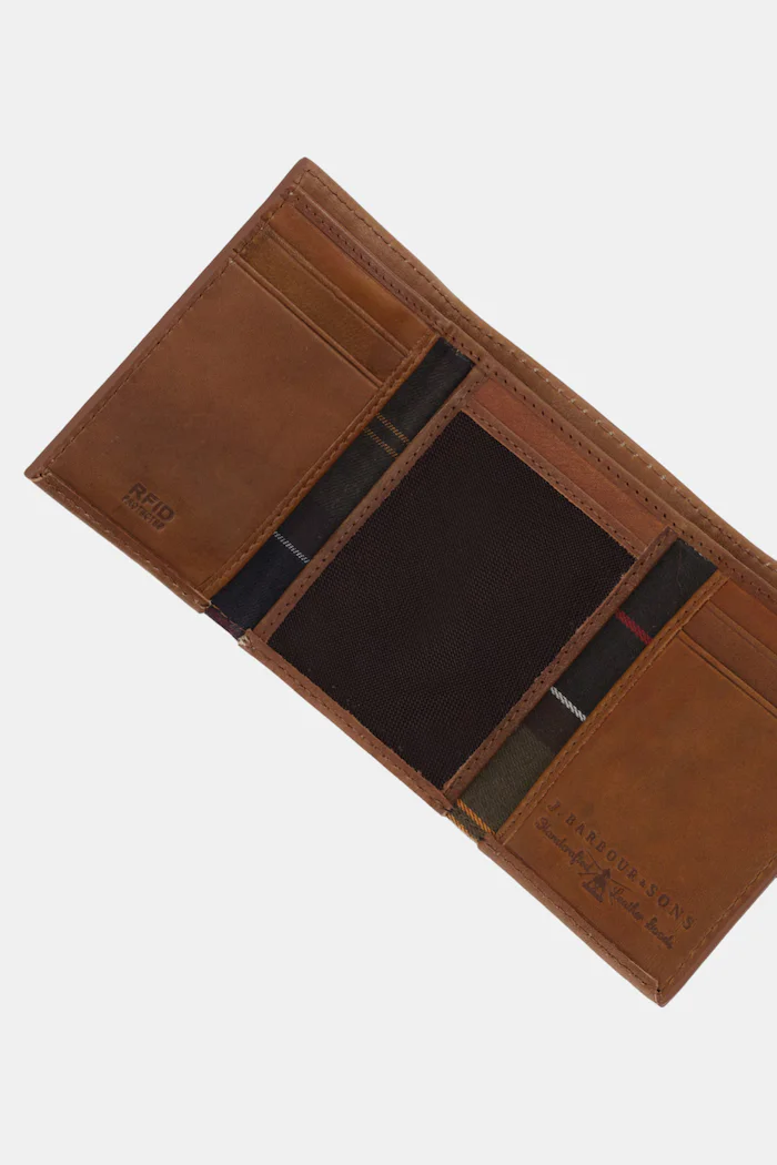 Barbour Кожен портфейл мъжки в кафяво MLG0076