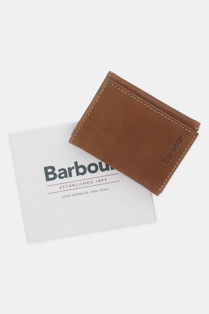 Barbour Кожен портфейл мъжки в кафяво MLG0076