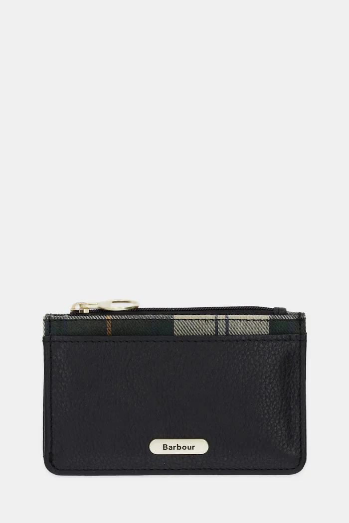 Barbour Кожен портфейл в черно LLG0035