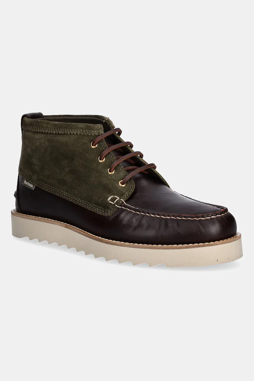 Barbour Кожени боти Hadston
