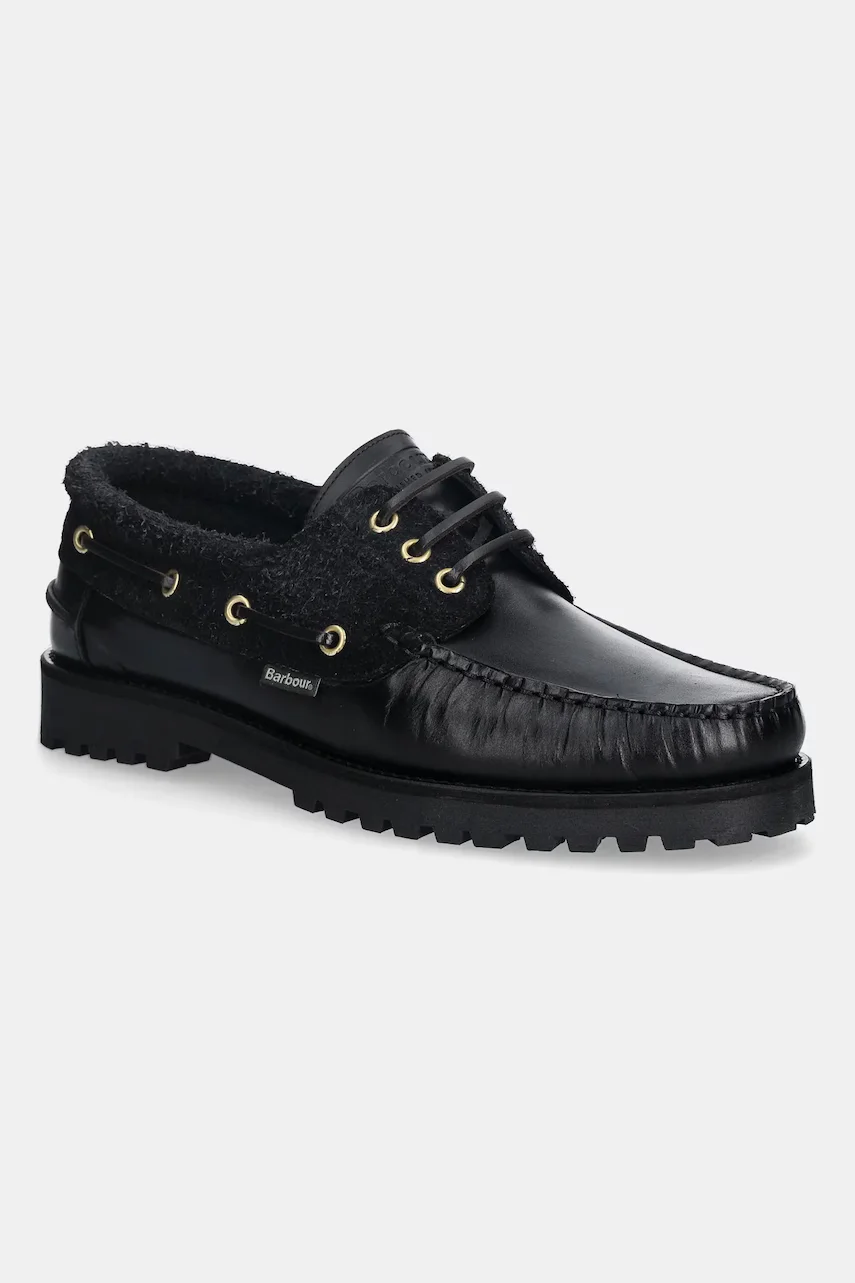 Barbour Кожени половинки обувки Deck