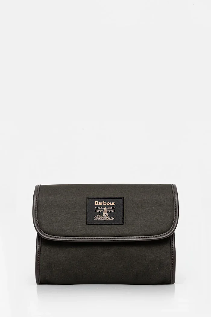 Barbour Козметична чанта в зелено MAC0398