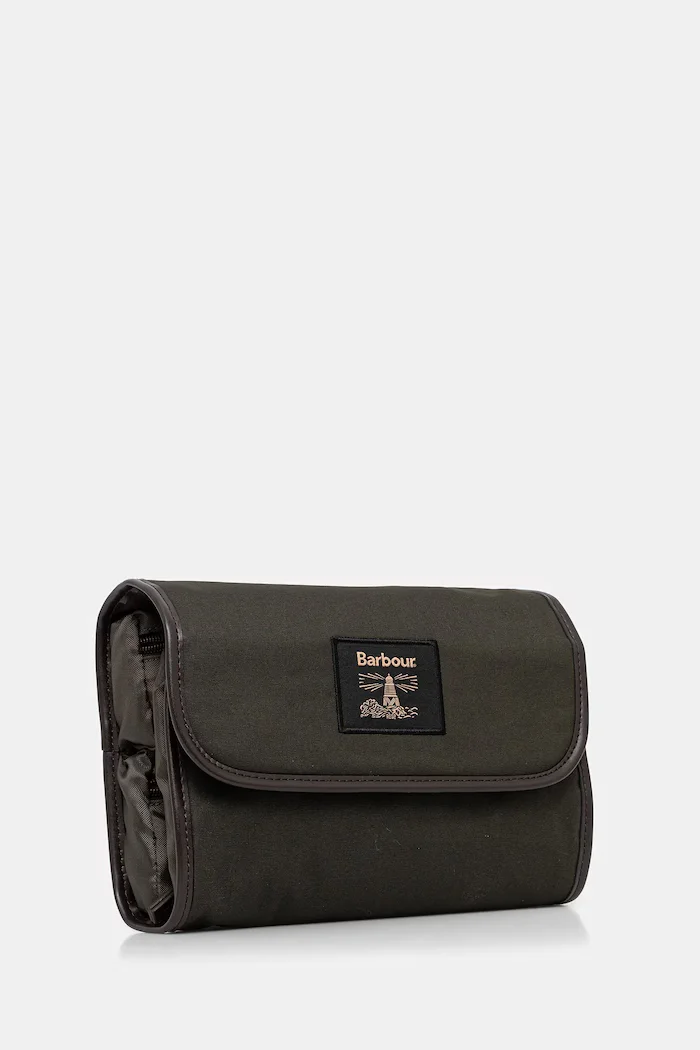 Barbour Козметична чанта в зелено MAC0398