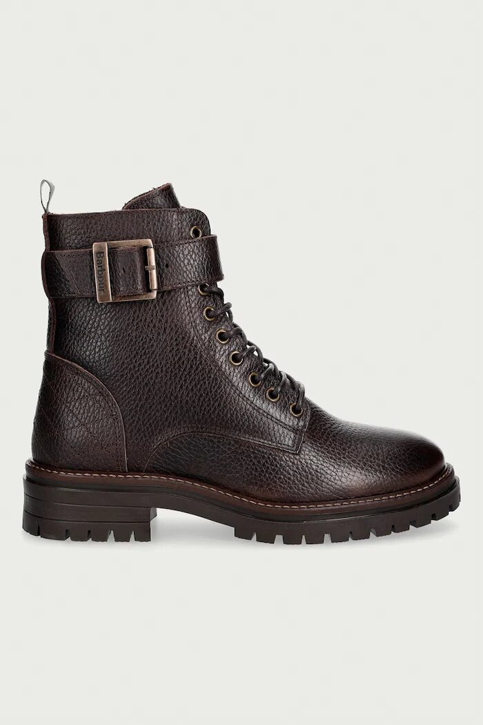 Barbour кубинки дамски от кожа Heidi кафяви LFO0637BR96