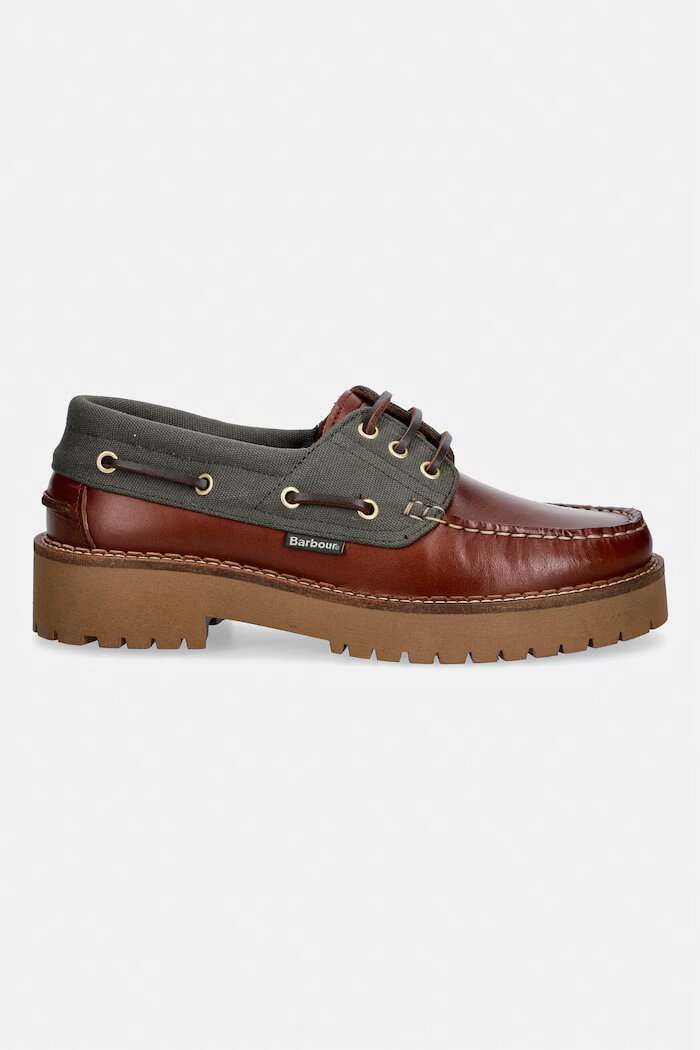 Barbour Мокасини дамски Darras кафяви LFO0798BR71