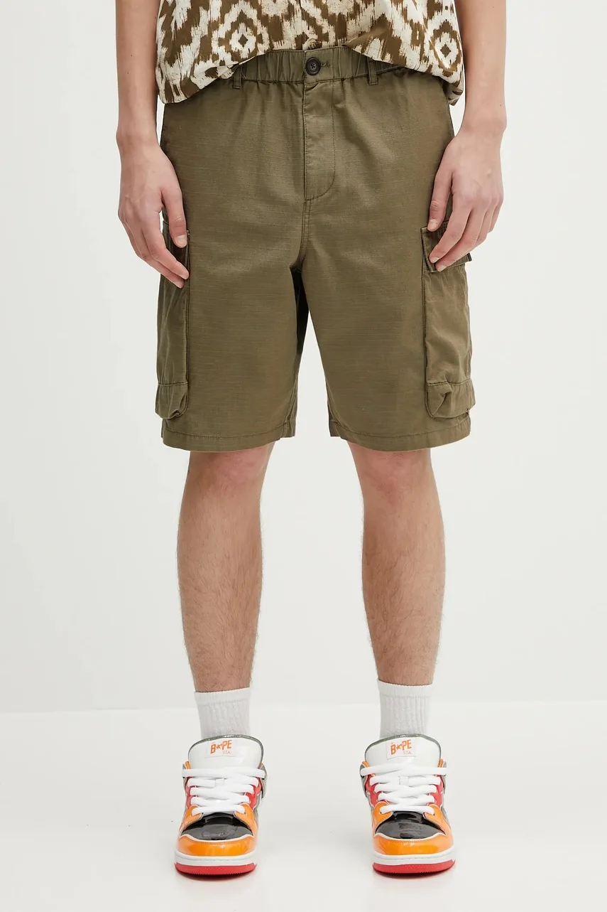 Barbour Памучен къс панталон Westmorland Ripstop Short