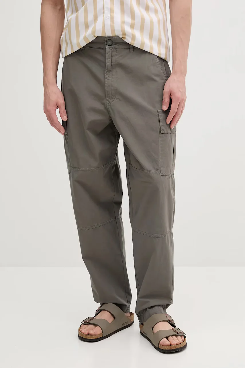 Barbour Памучен панталон Relaxed Fit Cargo