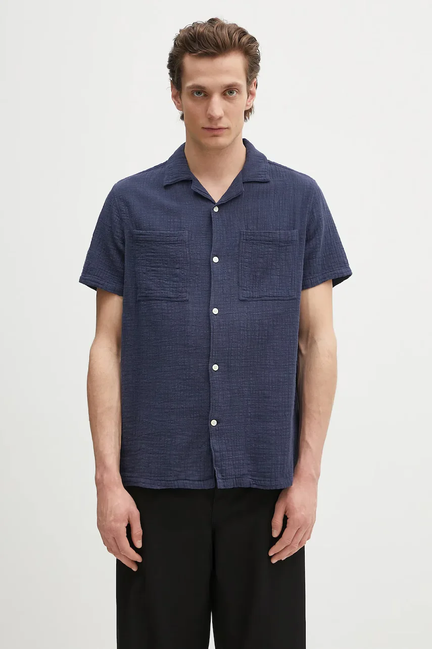 Barbour Памучна риза Benson Textured Relaxed Fit S/S Shirt