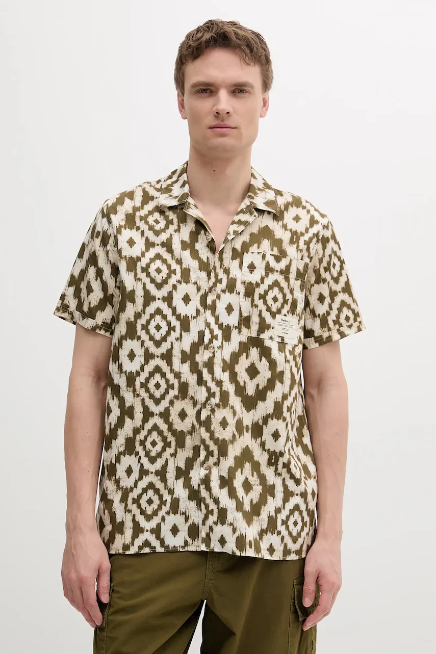 Barbour Памучна риза Homelane Printed S/S Relaxed Fit Shirt