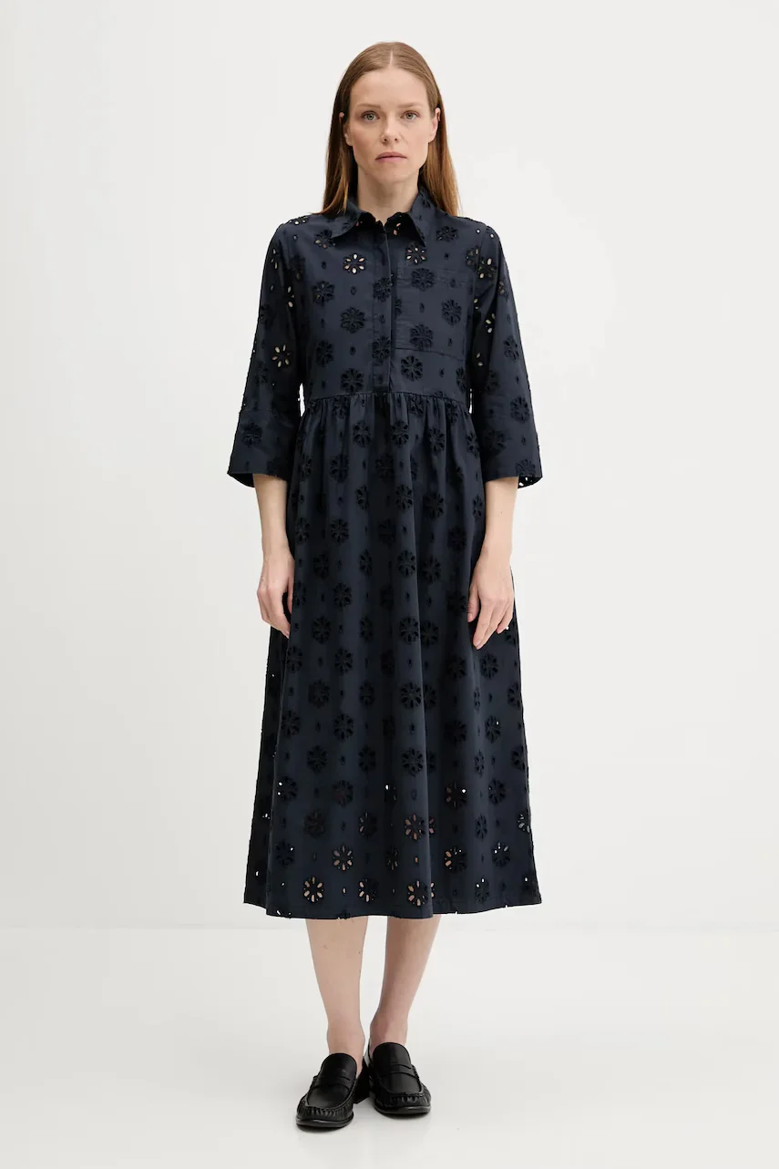 Barbour Памучна рокля MELISSA