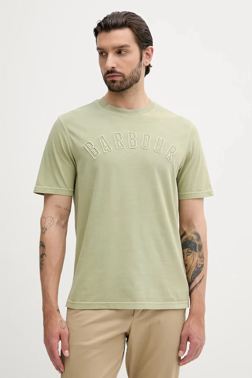 Barbour Памучна тениска BANFORD