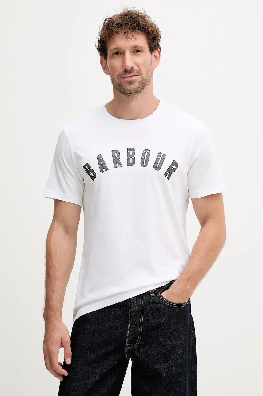 Barbour Памучна тениска BOUGHS