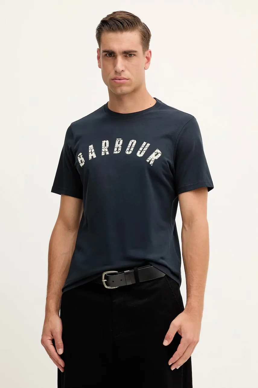 Barbour Памучна тениска BOUGHS